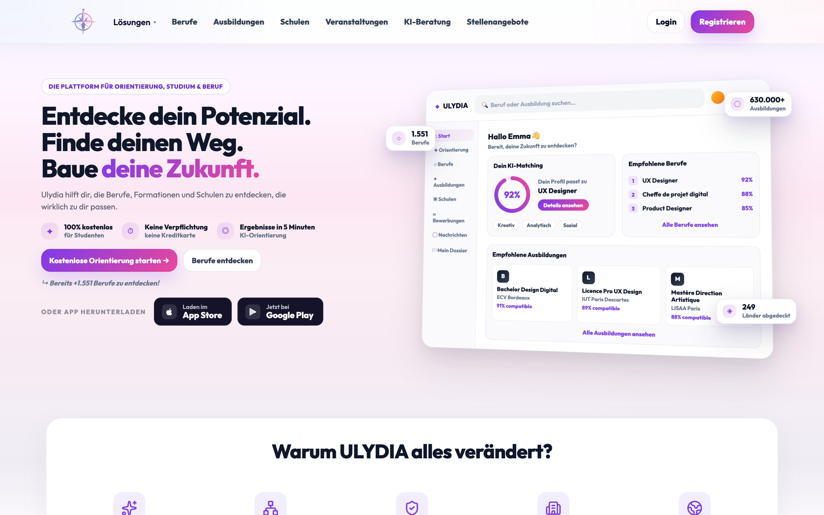 Home page — Deutsch