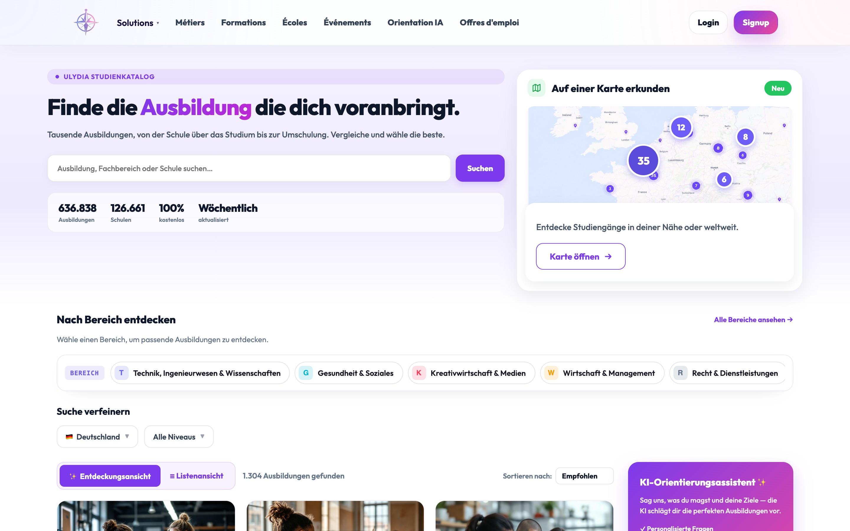 Programme catalogue — Deutsch