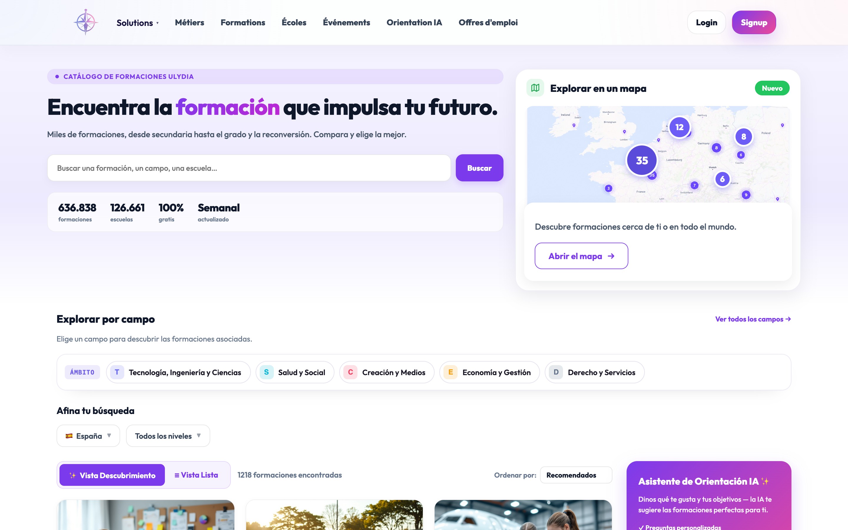 Programme catalogue — Español