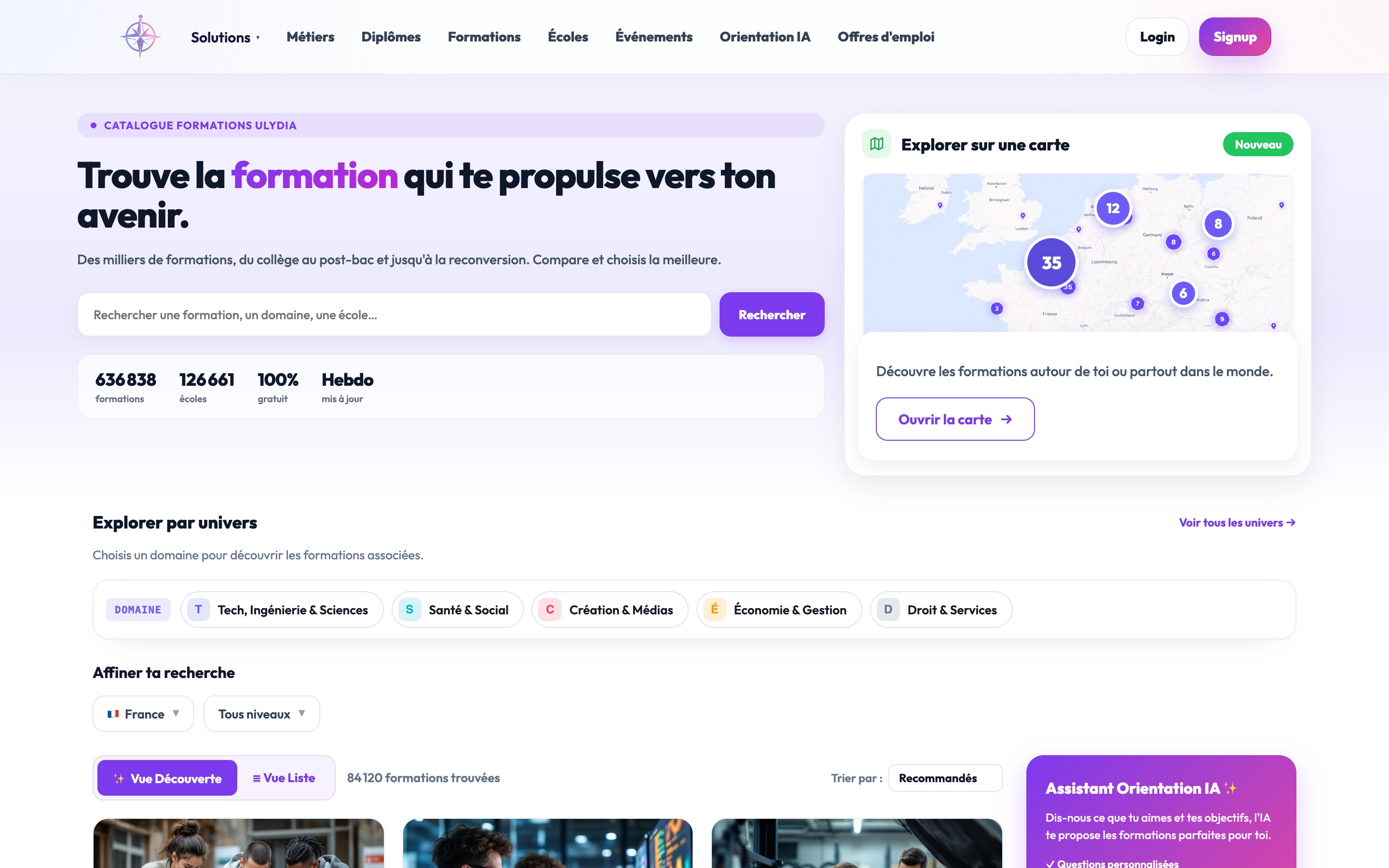 Programme catalogue — Français